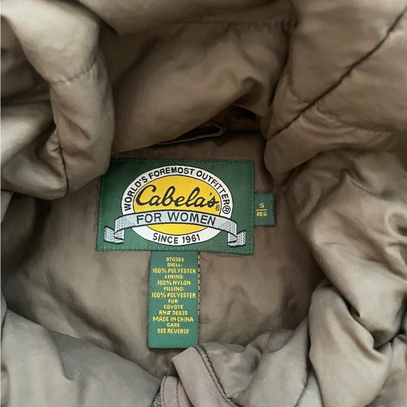 vintage 90s cabelas down winter parka jacket coat - Picture 6 of 9